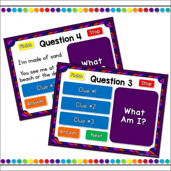 Magic E Who Am I Powerpoint Game - Image 2