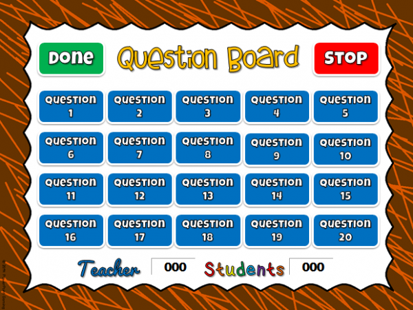 Making 10 Fall Teacher vs Student Powerpoint Game - Image 4