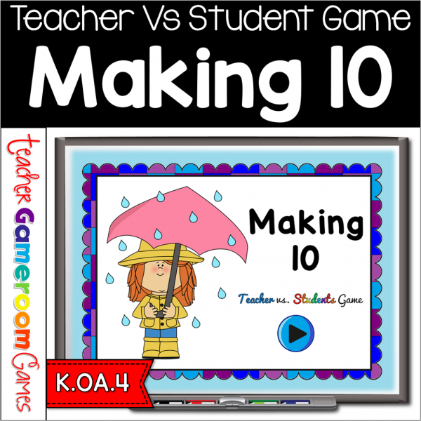 Making Ten Teacher vs Student Powerpoint Game