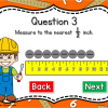 Measurement to the Half Inch Task Cards - Image 2