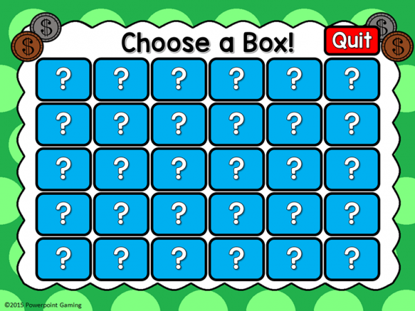 Money Bingo Powerpoint Game - Image 3