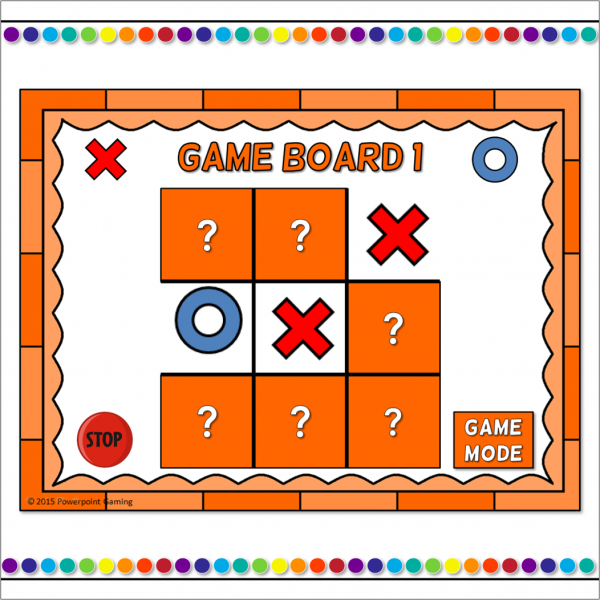 Multiplication 4 Digit by 1 Digit Numbers Tic-Tac-Toe Powerpoint Game - Image 4