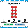 Multiplication with Arrays Teacher vs. Student Game - Image 3