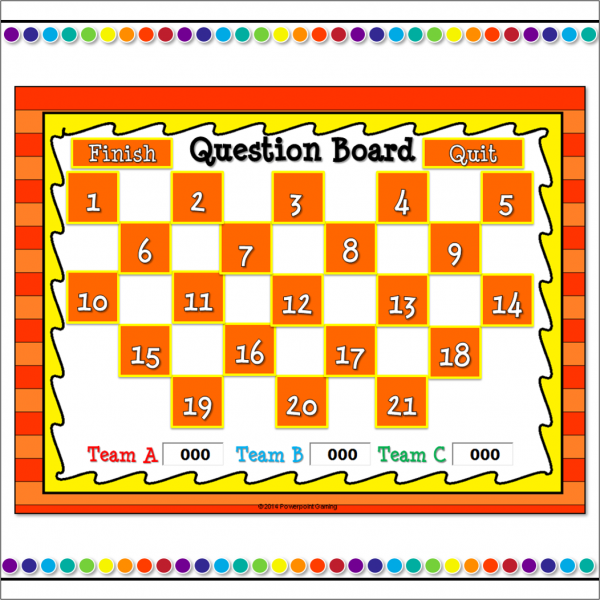 Multiplying 1 Digit Numbers by Multiples of 10 Student vs Student PowerPoint Game