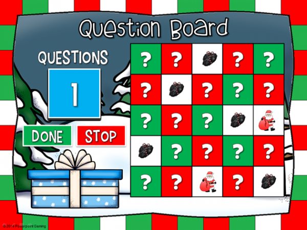 Multiplying Fractions Christmas Find the Star Powerpoint Game - Image 4