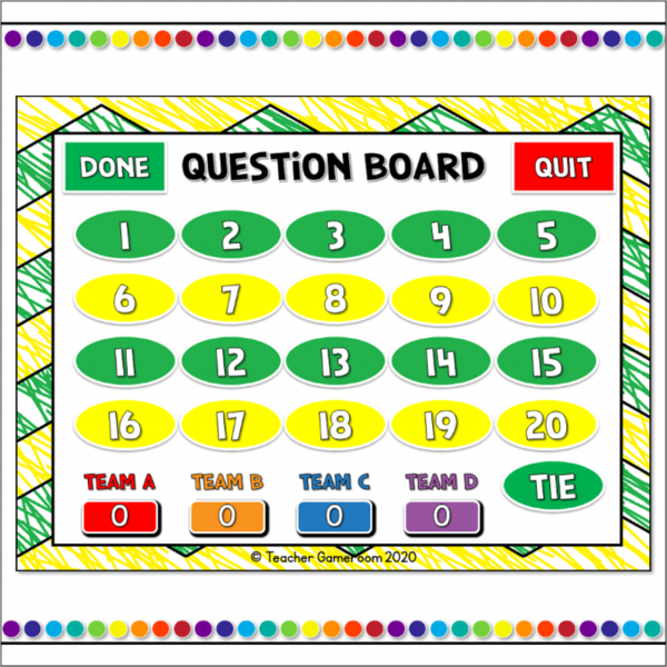 Multiplying Fractions Student vs StudentPowerpoint Game - Image 4