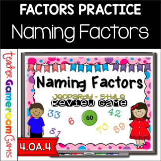 Naming Factors Review Powerpoint Game