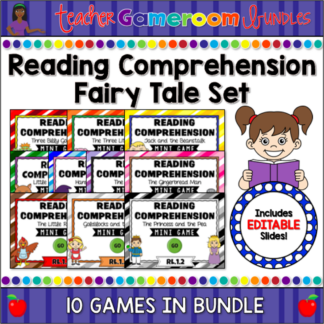 Reading Comprehension Fairy Tales  Bundle