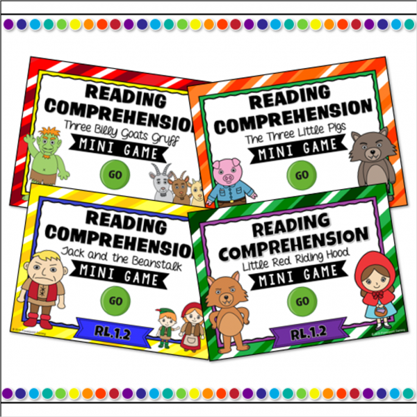 Reading Comprehension Fairy Tales  Bundle - Image 4