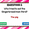 Reading Comprehension - Fairy Tales - The Gingerbread Man Mini Powerpoint Game - Image 3