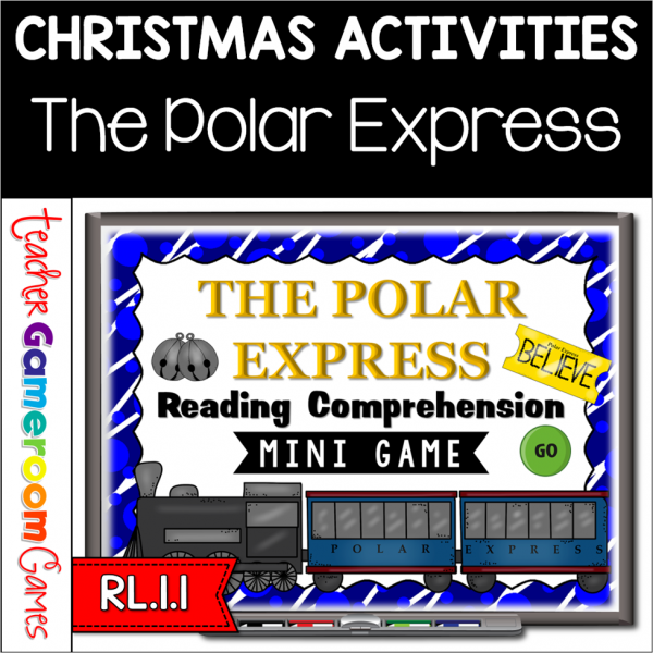Reading Comprehension - The Polar Express Mini Powerpoint Game