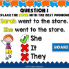 Replacing Nouns with Pronouns Mini Powerpoint Game - Image 3