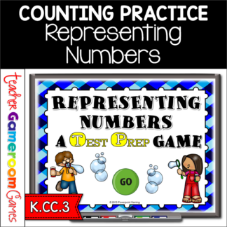 Representing Numbers Test Prep Powerpoint Game