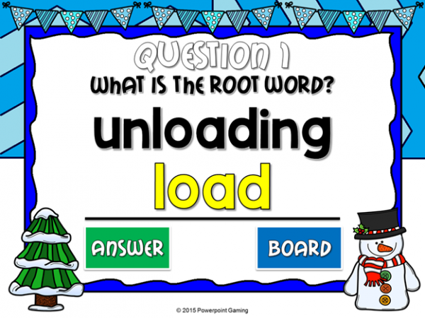 Root Words in Prefixes and Suffixes Mini Game - Image 3