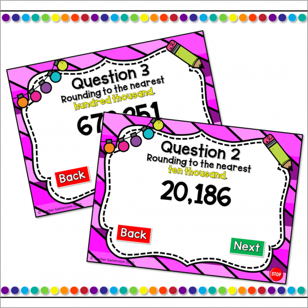 Rounding Numbers Task Cards Set - Image 3