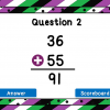 Student vs. Student - 2 Digit Addition Powerpoint Game - Image 2