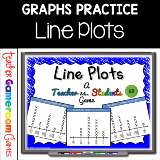 Teacher vs Student - Line Plots Powerpoint Game
