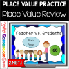 Teacher vs Student - Place Value PowerPoint Game - Image 2