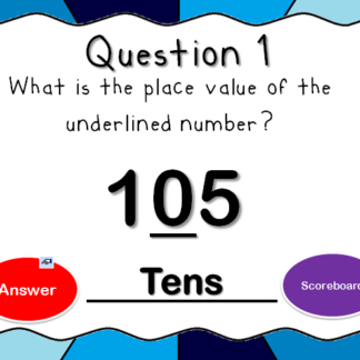 Teacher vs Student - Place Value PowerPoint Game
