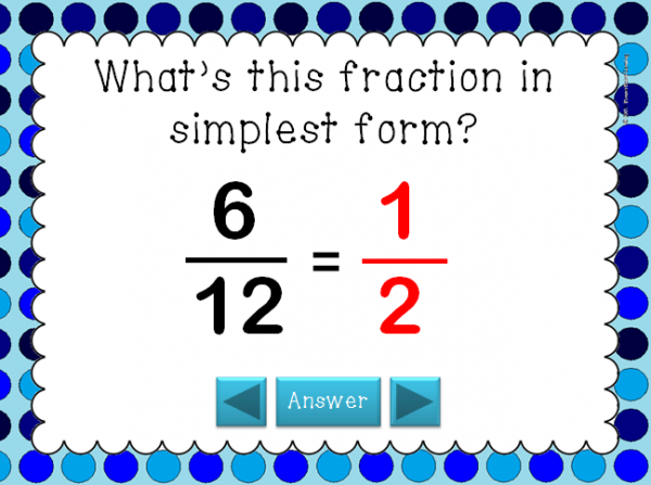 Simplest Form Bingo Powerpoint Game - Image 4