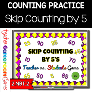 Skip Counting by 5's Powerpoint Game