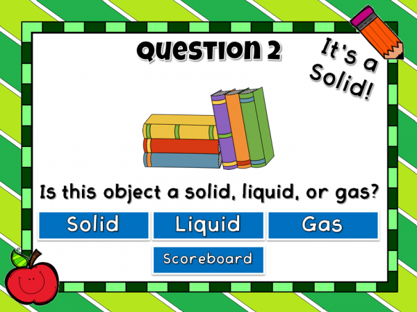 Teacher vs Student - Solid, Liquid, or Gas Powerpoint Game - Image 3