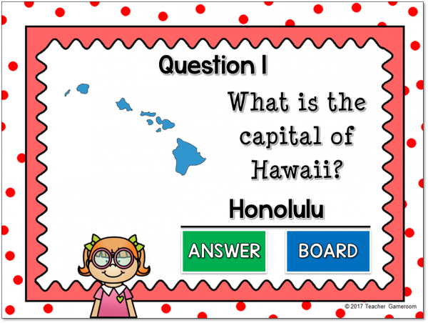 State Capitals Digital Powerpoint Game #1 - Image 2