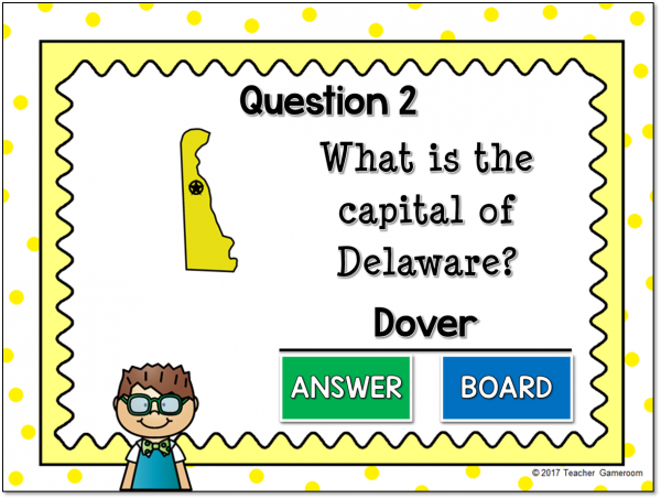 State Capitals Digital Powerpoint Game #3 - Image 4