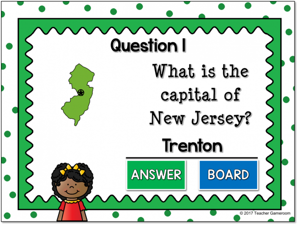 State Capitals Digital Powerpoint Game #4 - Image 3