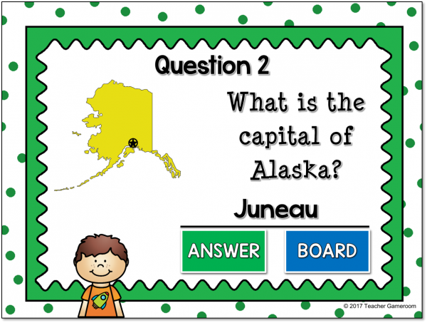 State Capitals Digital Powerpoint Game #4 - Image 4