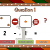 Subtract within 5 Fall Edition Powerpoint Game - Image 4