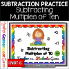 Teacher vs Student - Subtracting Multiples of 10 Powerpoint Game - Image 7