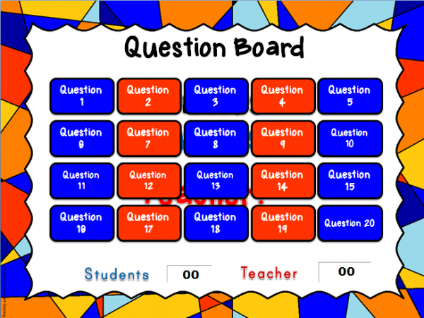 Telling Time to the Half Hour Teacher vs. Student Powerpoint Game - Image 5