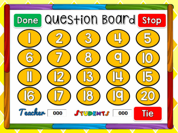 Tens and Ones with Popsicle Stick Teacher vs Student Powerpoint Game - Image 4