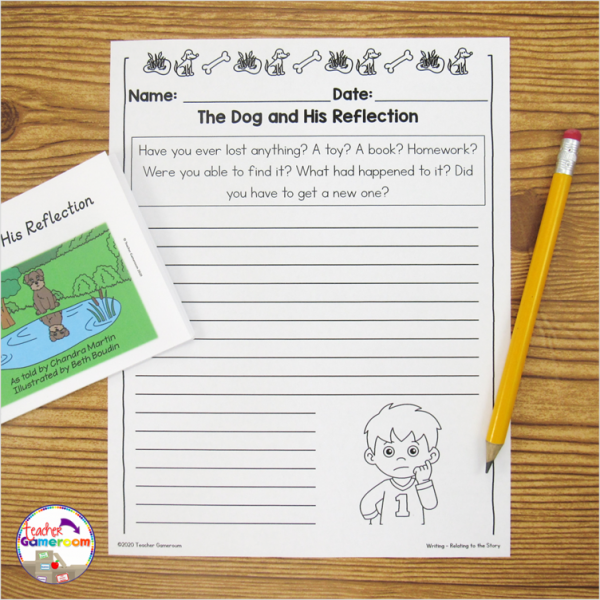 The Dog and His Reflection Digital eBook and Activities - Image 3