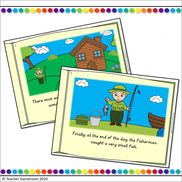 The Fisherman and the Fish Digital eBook and Activities - Image 2