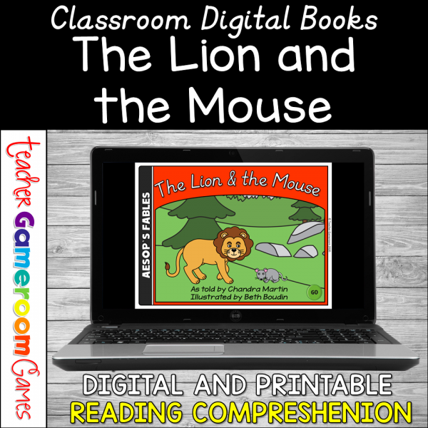The Lion and the Mouse Digital eBook and Activities