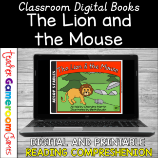 The Lion and the Mouse Reading Comprehension | ELA Games | Aesop's Fables