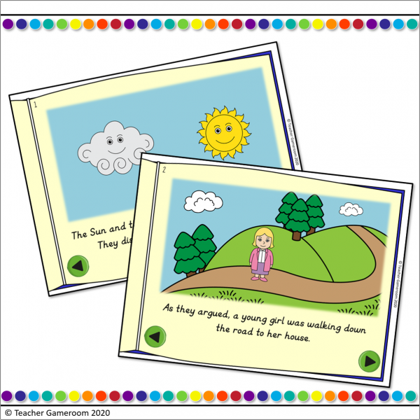 The Sun and the Wind Digital eBook and Activities - Image 4