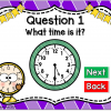 Time to the Half Hour Task Cards Game - Image 2