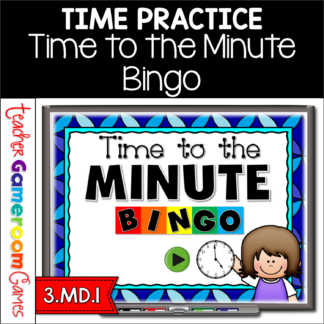 Time to the Minute Bingo Powerpoint Game