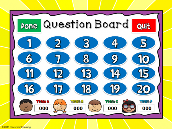 Student vs Student - Types of Angles Powerpoint Game - Image 2
