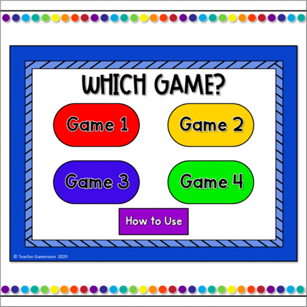 Word Families -unk Words Tic-Tac-Toe Powerpoint Game - Image 2