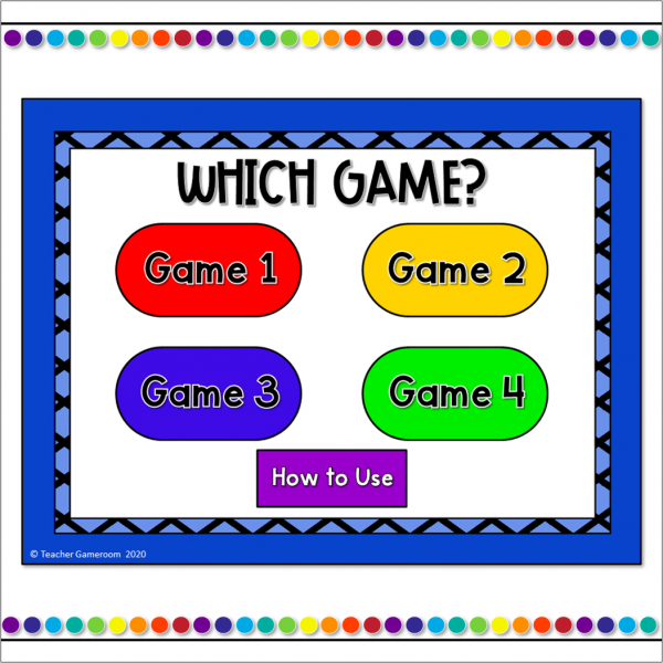Word Families Tic-Tac-Toe -ow words (long) - Image 2