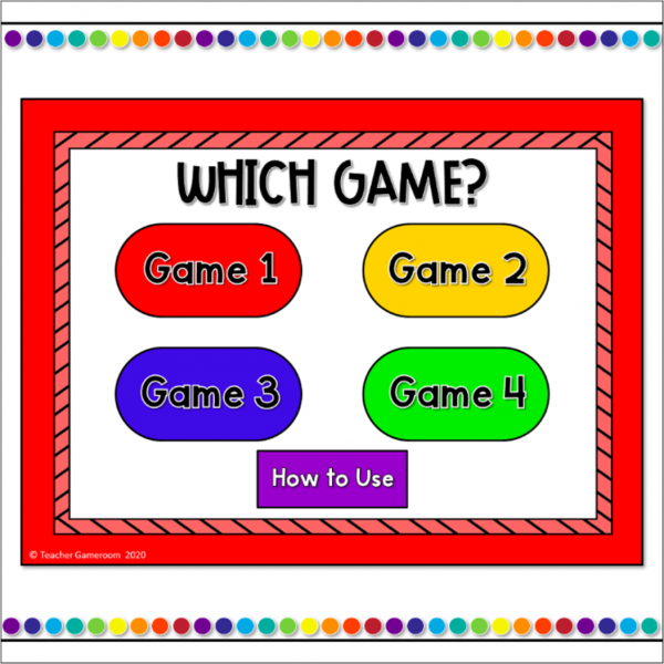 Word Families -uck Words Tic-Tac-Toe Powerpoint Game - Image 2