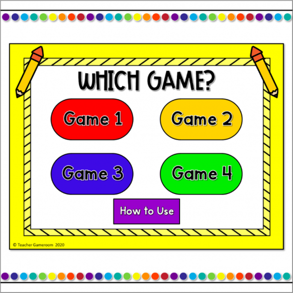 Word Families -ug Words Tic-Tac-Toe Powerpoint Game - Image 2