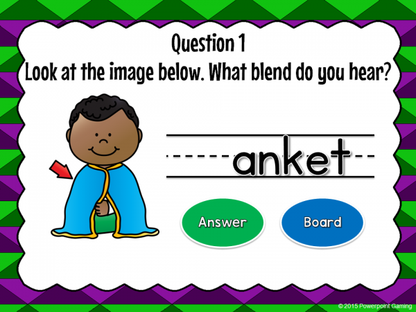 Working with L Blends - Find the Star Powerpoint Game - Image 2