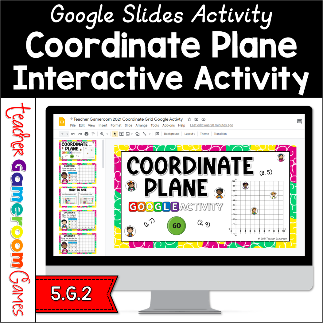 Coordinate Grid Google Activty Cover