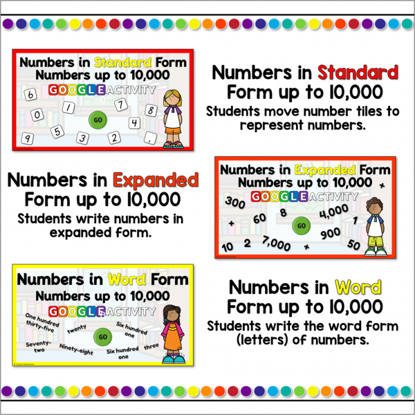 3rd Grade Place Value Google Activity Bundle - Image 4