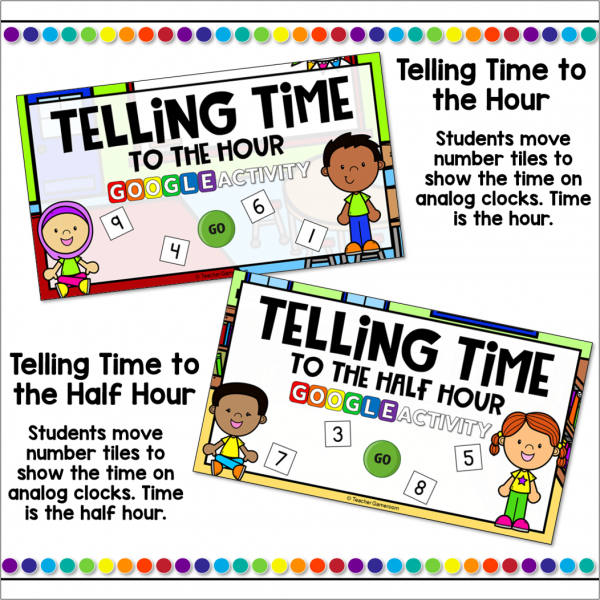 Telling Time Google Activity Bundle - Image 3